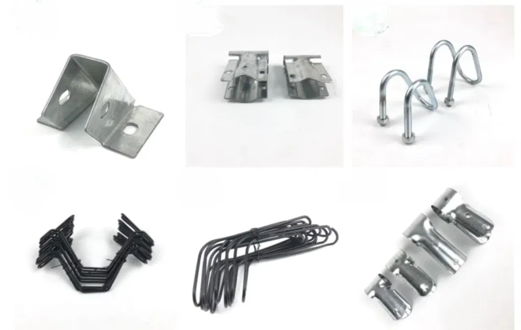 Silver Anodized T Slot Aluminum Extruded Profile Accessory for Greenhouse Connectors